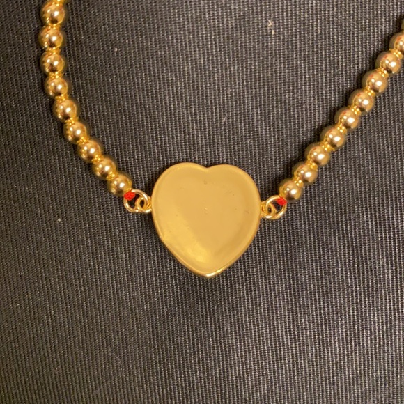 Evil eye bracelet with red string, heart - Picture 7 of 7